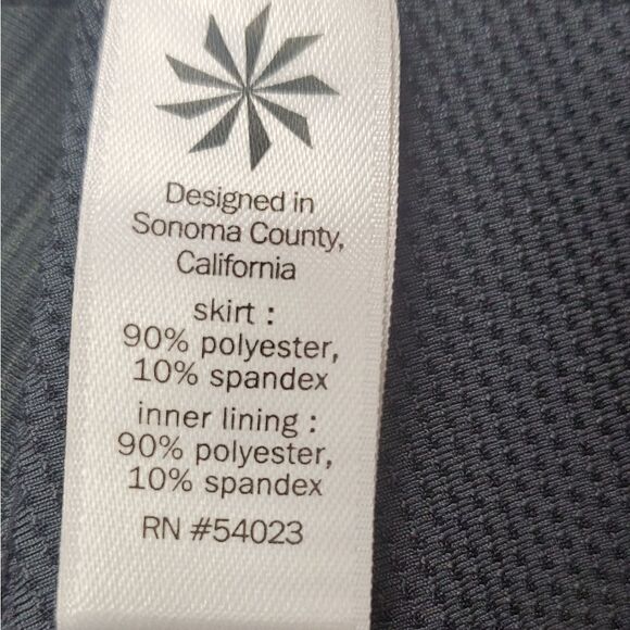 Athleta Gray Heather Layer Ruffle Skort - Picture 7 of 7